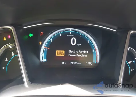 2018 Honda Civic Ex z USA, uszkodzony, nr VIN 19XFC2F74JE021802